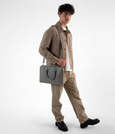 HOLDER Slim Vegan Briefcase - Purity Matt & Nat Women|Men|Sale
