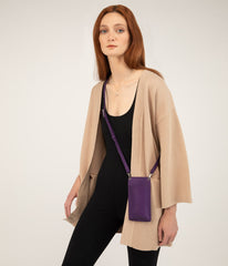 CUE Vegan Crossbody Phone Bag - Purity Matt & Nat Women|Sale
