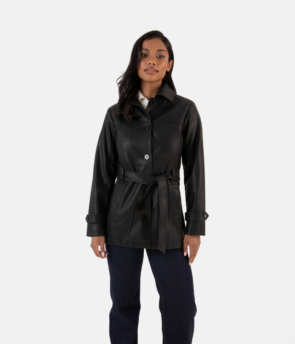 BRIA Women’s Vegan Leather Jacket Matt & Nat Women|Sale