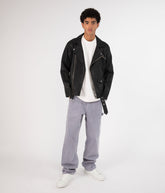 DALEX Men's Vegan Motorcycle Jacket Matt & Nat Men