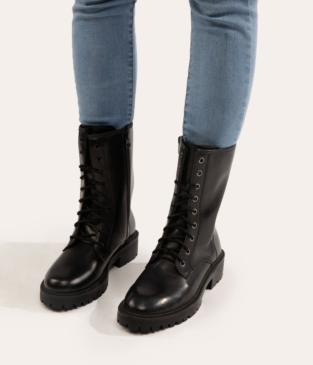 REM Women's Vegan Combat Boots Matt & Nat Women|Sale