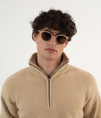 ALDIE-2 Round Recycled Sunglasses Matt & Nat Women
