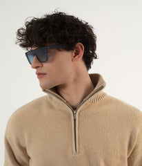 FEIGE Blue Square Sunglasses Matt & Nat Women