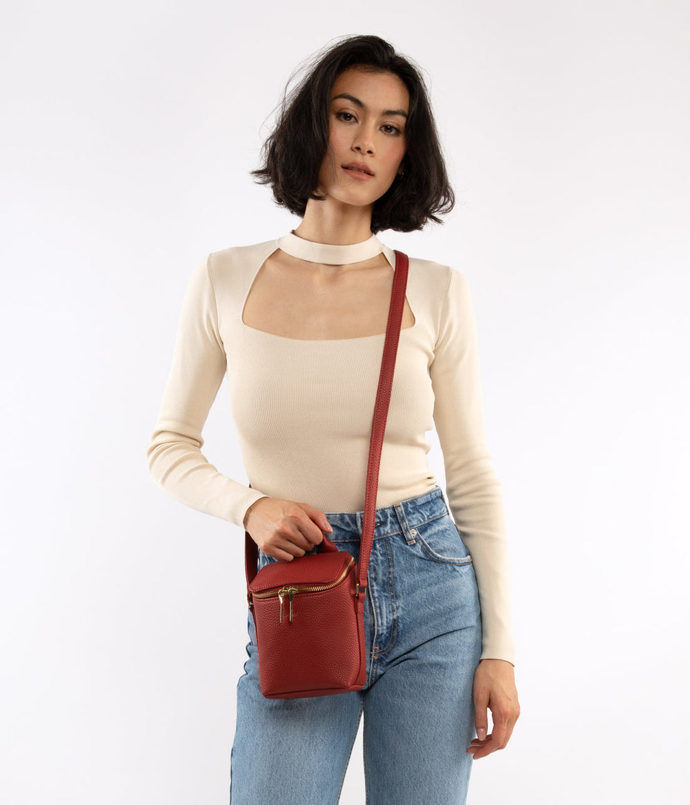 BRAVE MICRO Vegan Crossbody Bag - Purity Matt & Nat Women|Sale