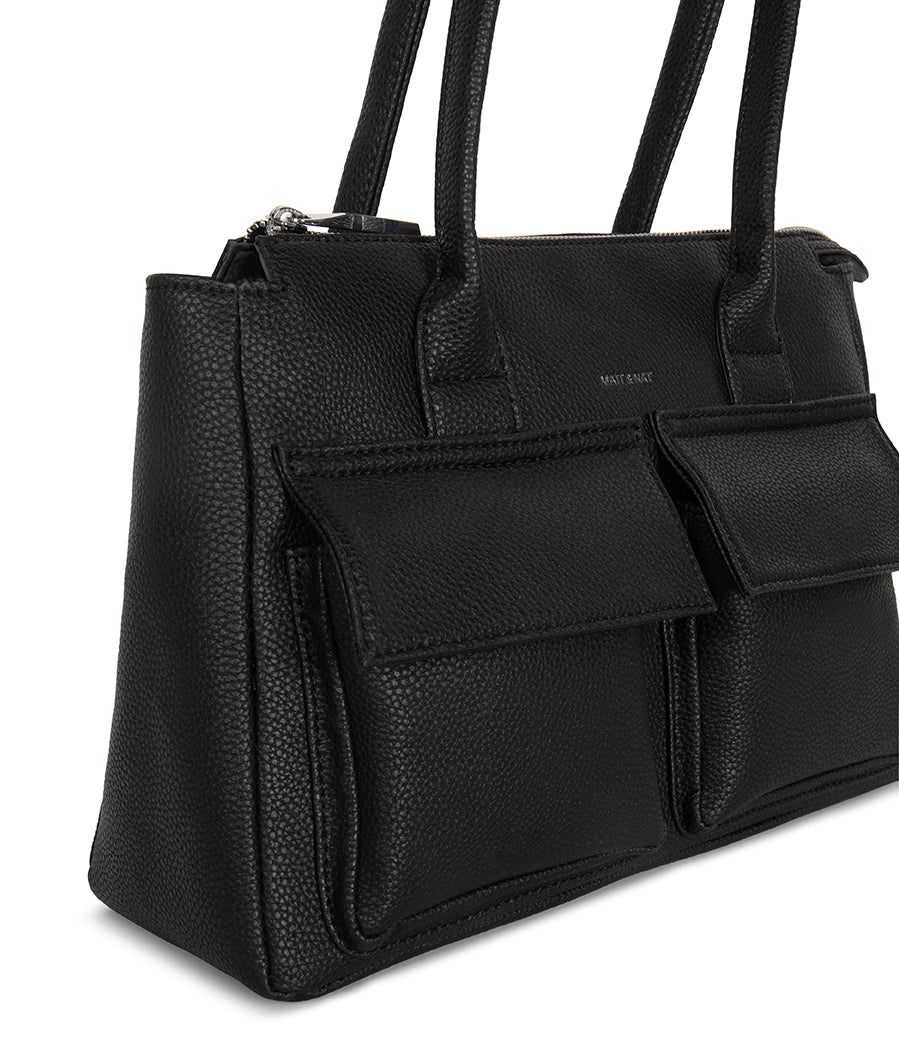 JORDI Vegan Tote Satchel – Grain Matt & Nat Women|Men|New Arrivals