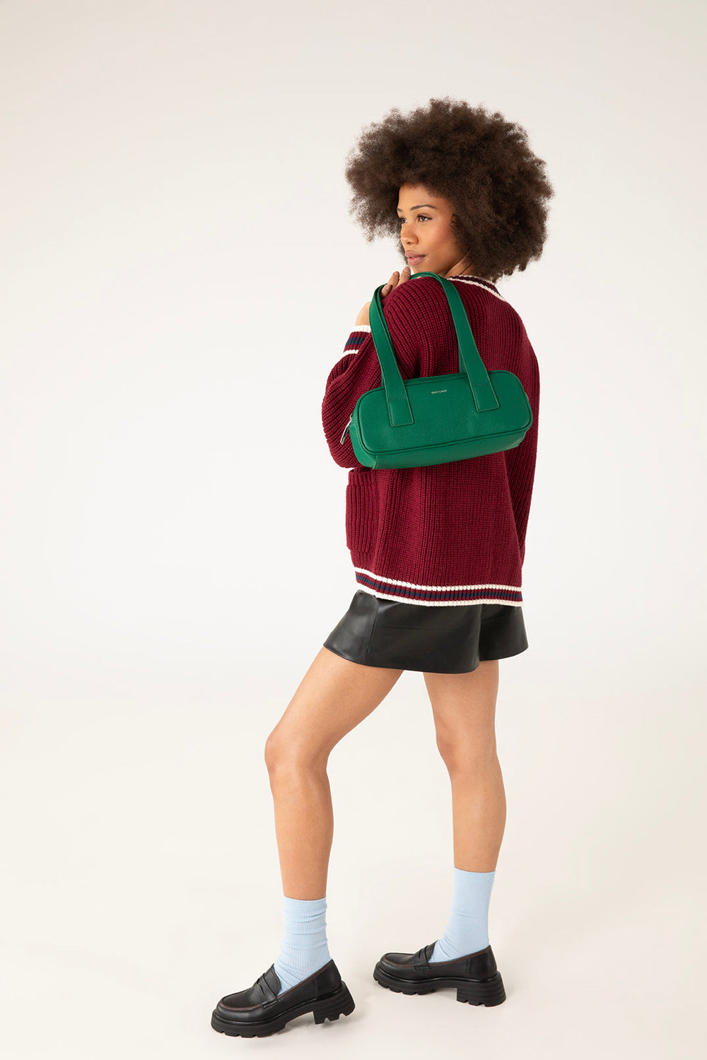 LEMUR Vegan Satchel – Grain Matt & Nat Women|Sale|New Arrivals