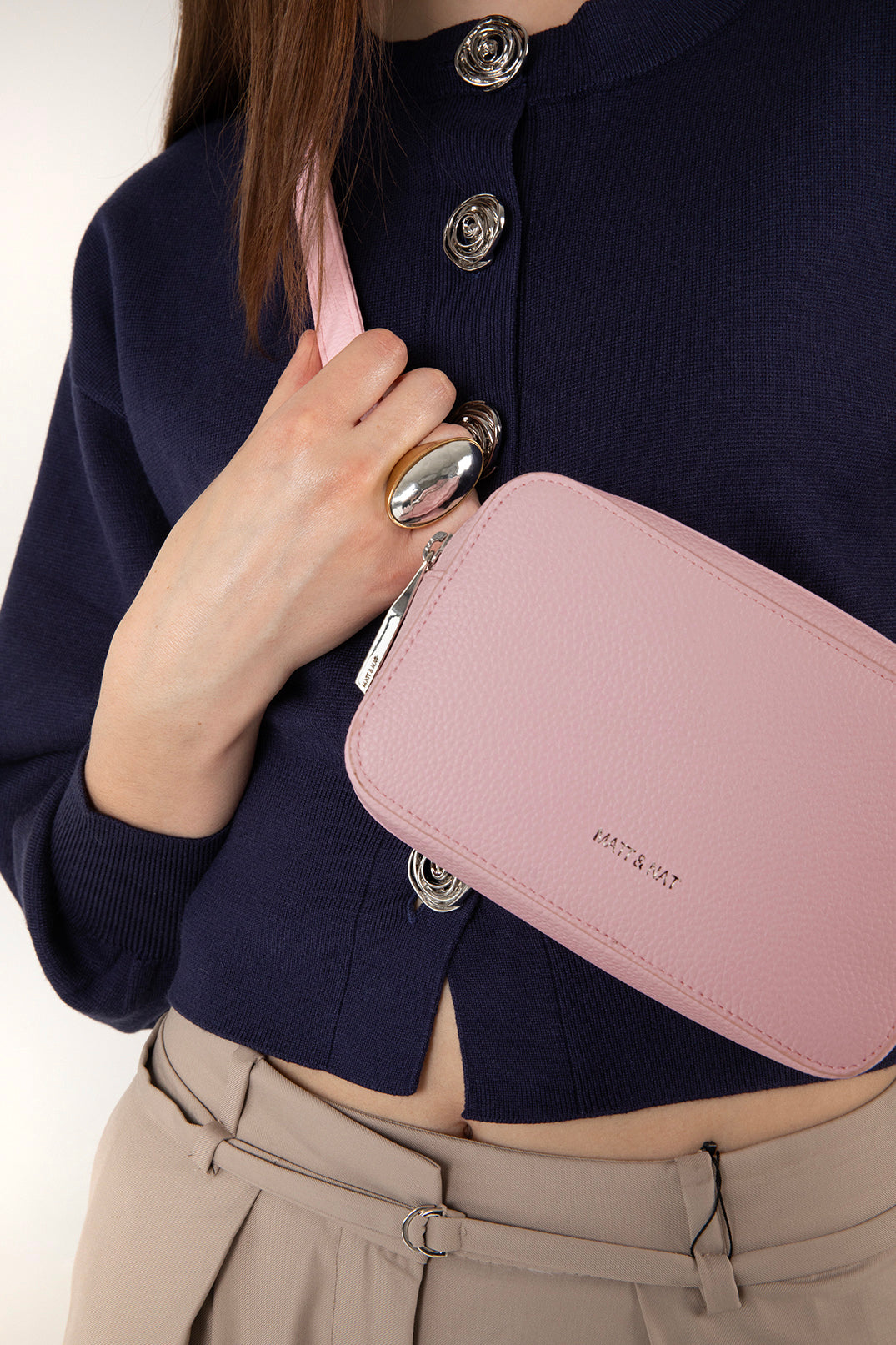 LARRA Vegan Belt Bag – Grain Matt & Nat Women|New Arrivals