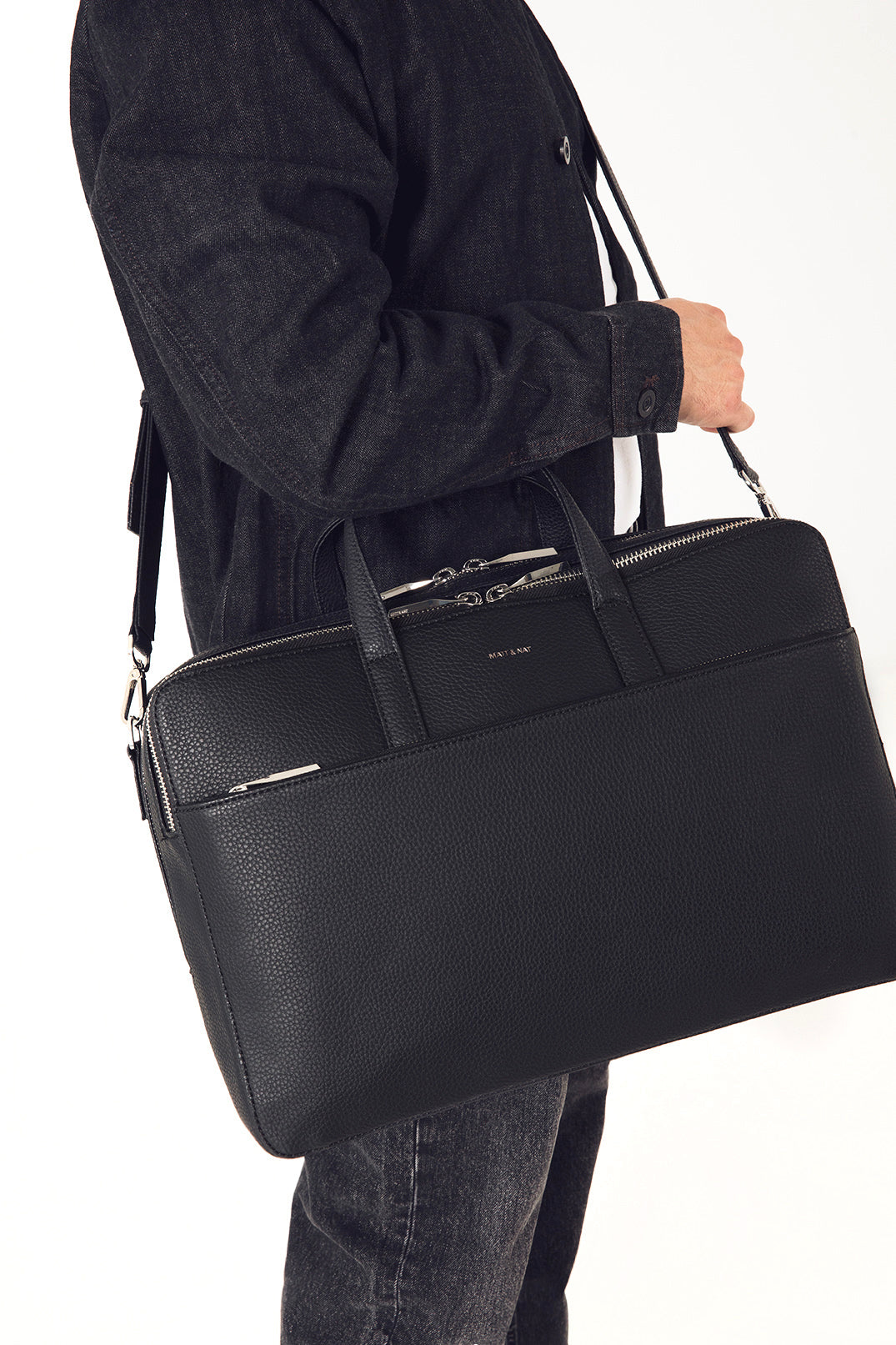 TOM Vegan Briefcase - Grain Matt & Nat Women|Men