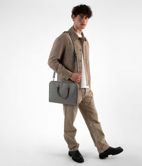 HOLDER Slim Vegan Briefcase - Purity Matt & Nat Women|Men|Sale