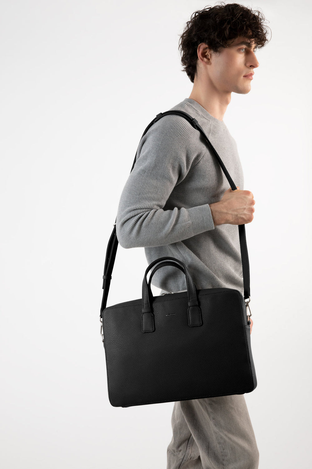 BELEM Vegan Briefcase - Purity Matt & Nat Women|Men|Sale