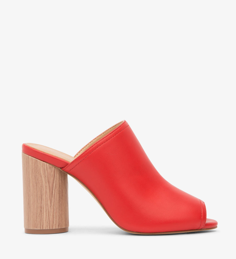LEONE Vegan High Heel Mules Matt & Nat Women|Sale