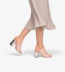 LEONE Vegan High Heel Mules Matt & Nat Women|Sale