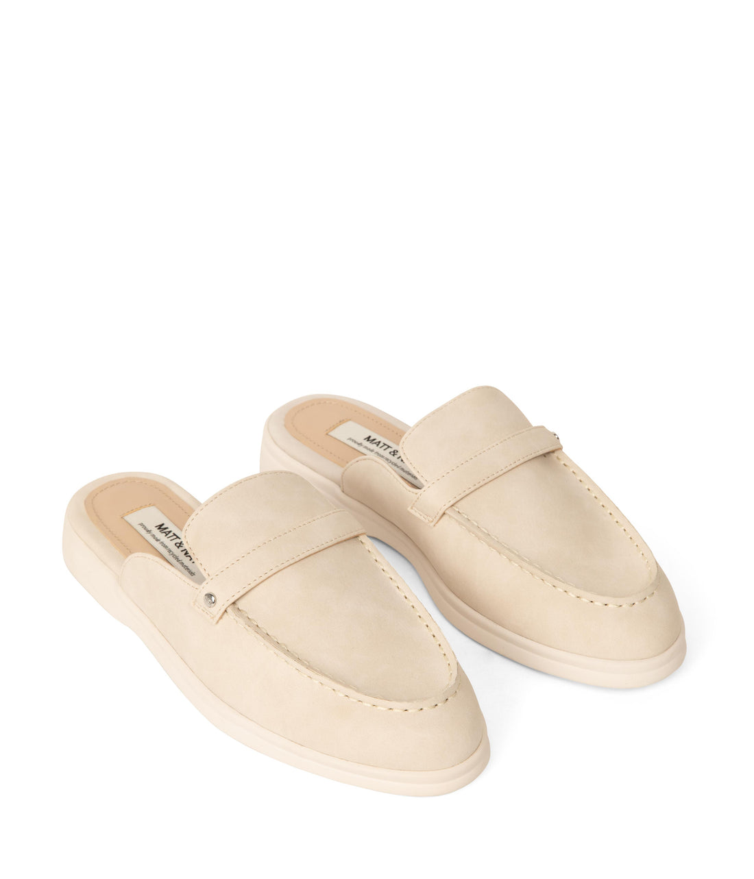 MULAN Women's Vegan Slip On Mules Matt & Nat Women