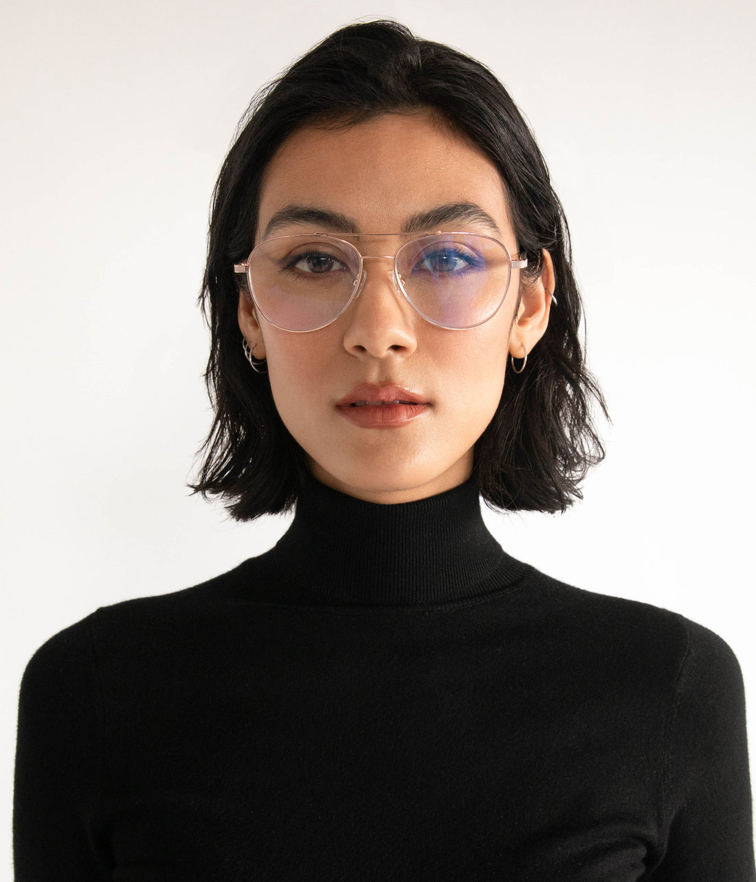 KIKKO-3 Recycled Aviator Reading Glasses Matt & Nat Women|Sale
