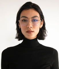 KIKKO-3 Recycled Aviator Reading Glasses Matt & Nat Women|Sale