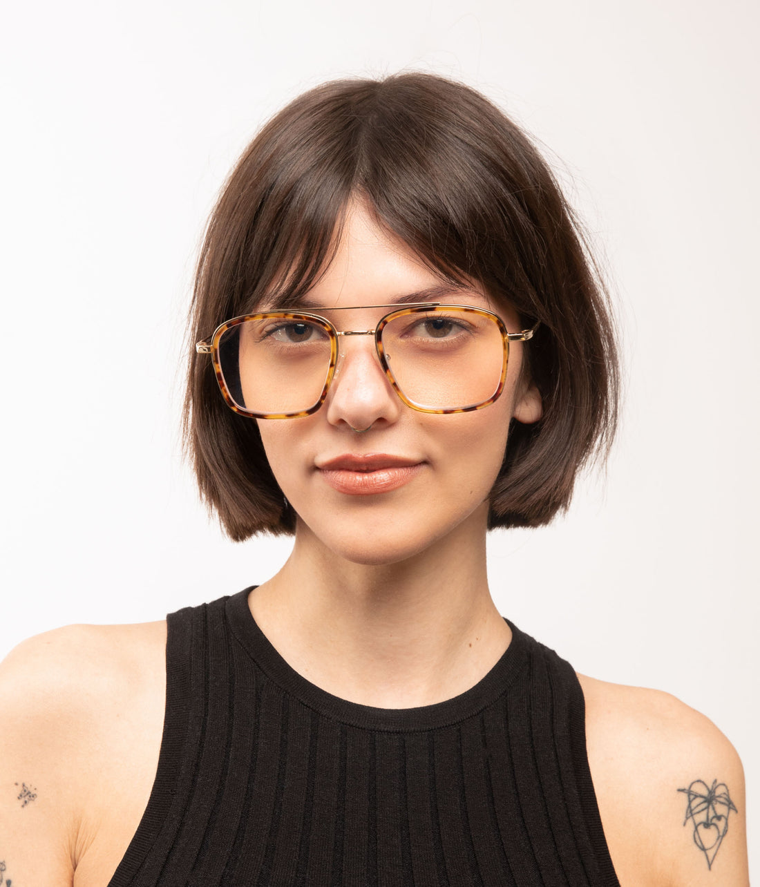 KAITO-3 Recycled Aviator Reading Glasses Matt & Nat Women|Sale