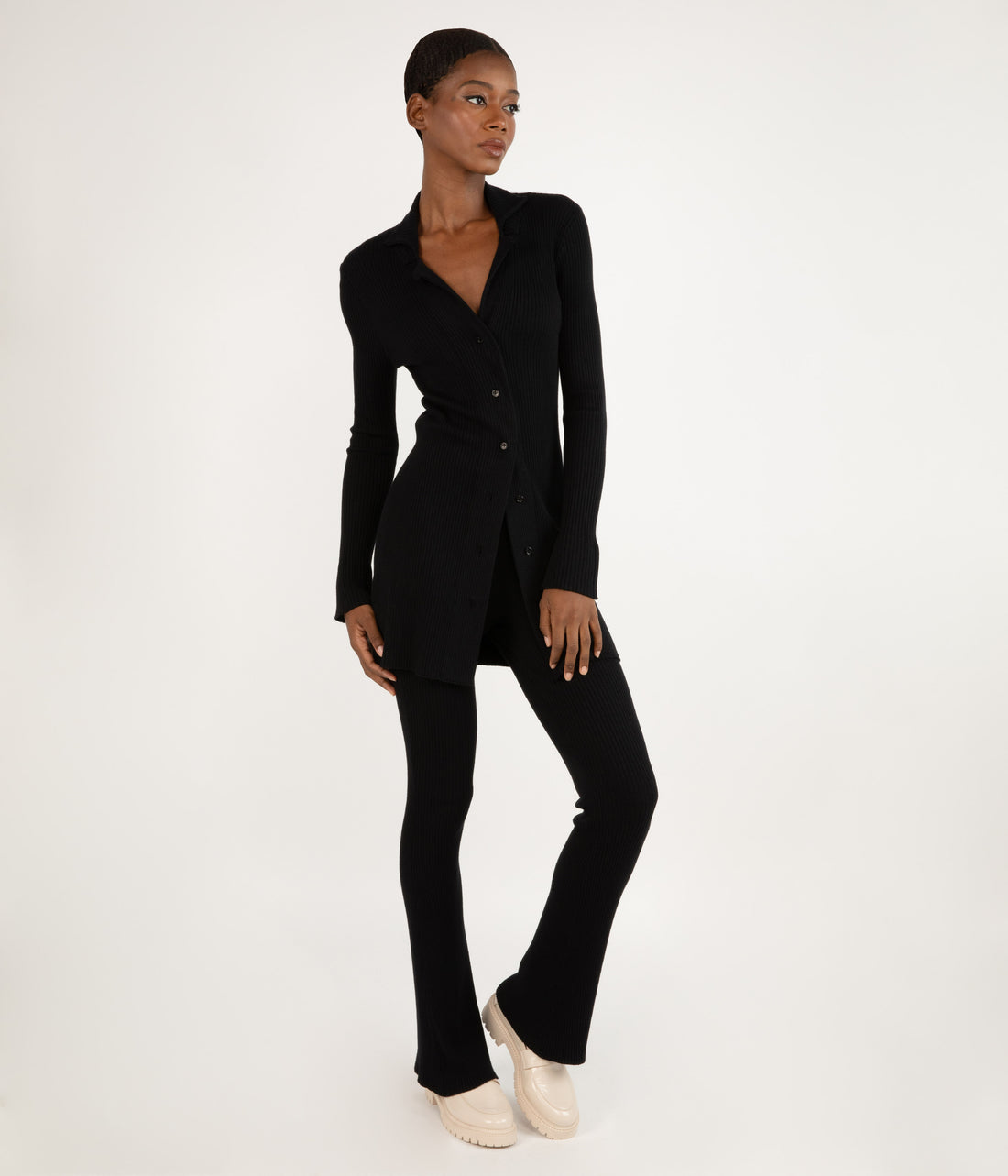 PEARL Women's Bamboo Ribbed Cardigan Matt & Nat Women|Sale