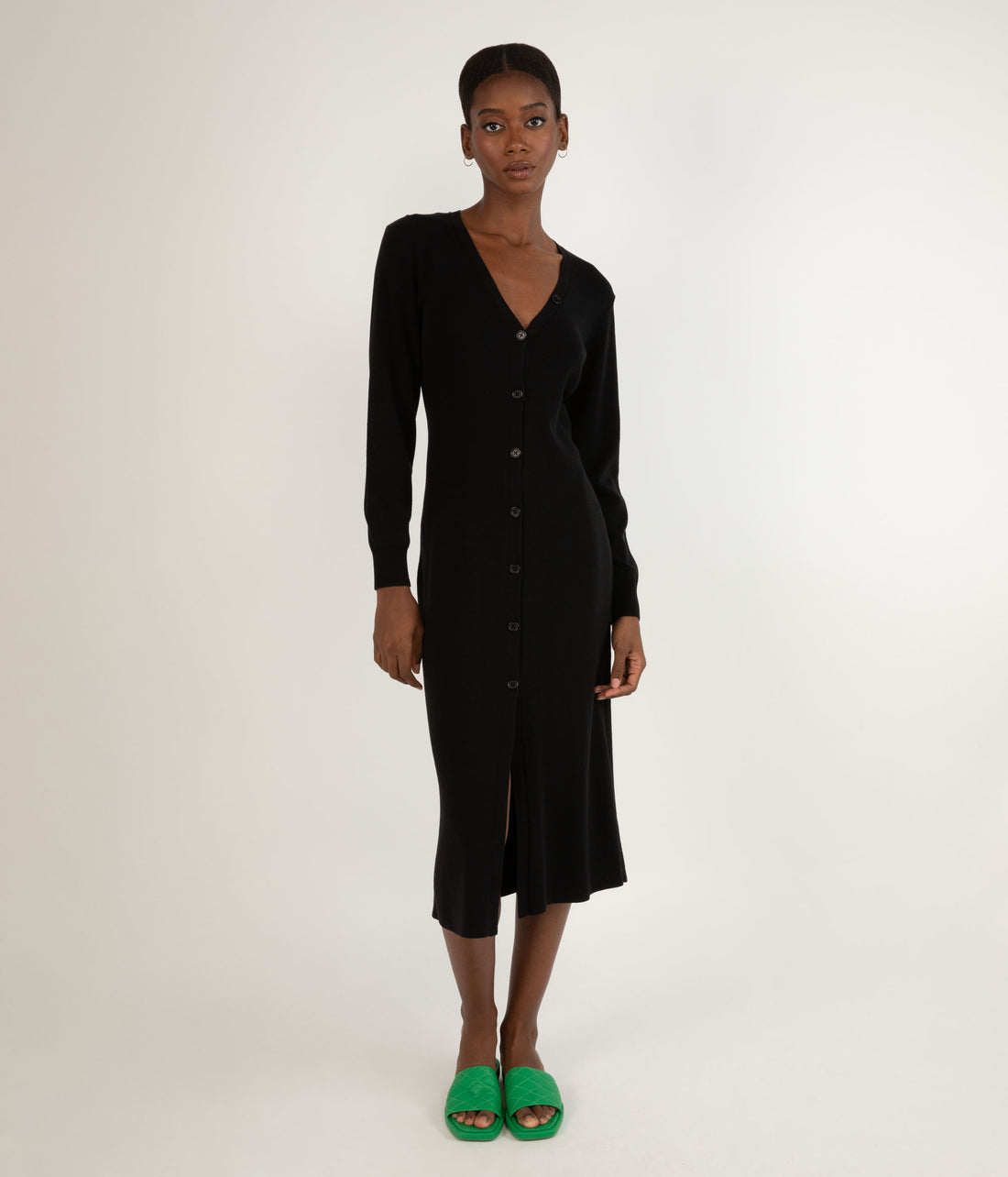 FRANEK Long sleeve button front longline cardigan Matt & Nat Women|Sale