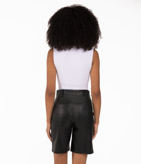 EDIE Women's High-Waisted Vegan Shorts Matt & Nat Women|Sale