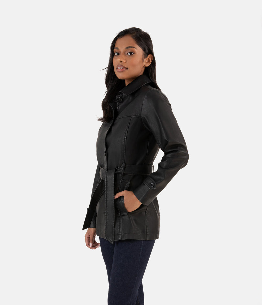 BRIA Women’s Vegan Leather Jacket Matt & Nat Women|Sale