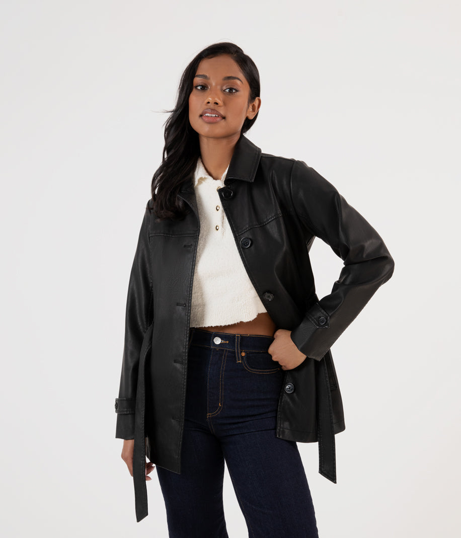 BRIA Women’s Vegan Leather Jacket Matt & Nat Women|Sale