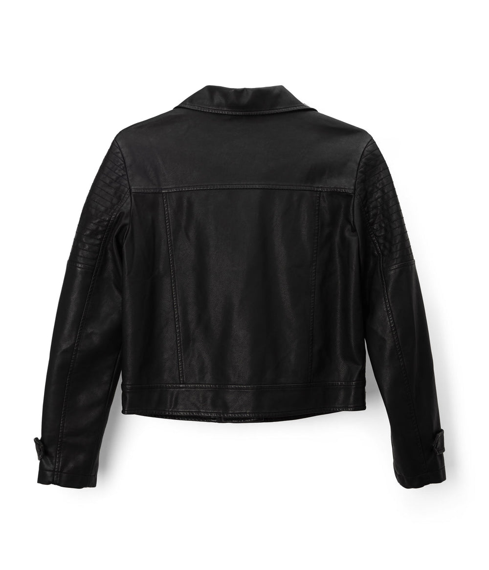 SAVINA Women’s Vegan Moto Jacket Matt & Nat Women