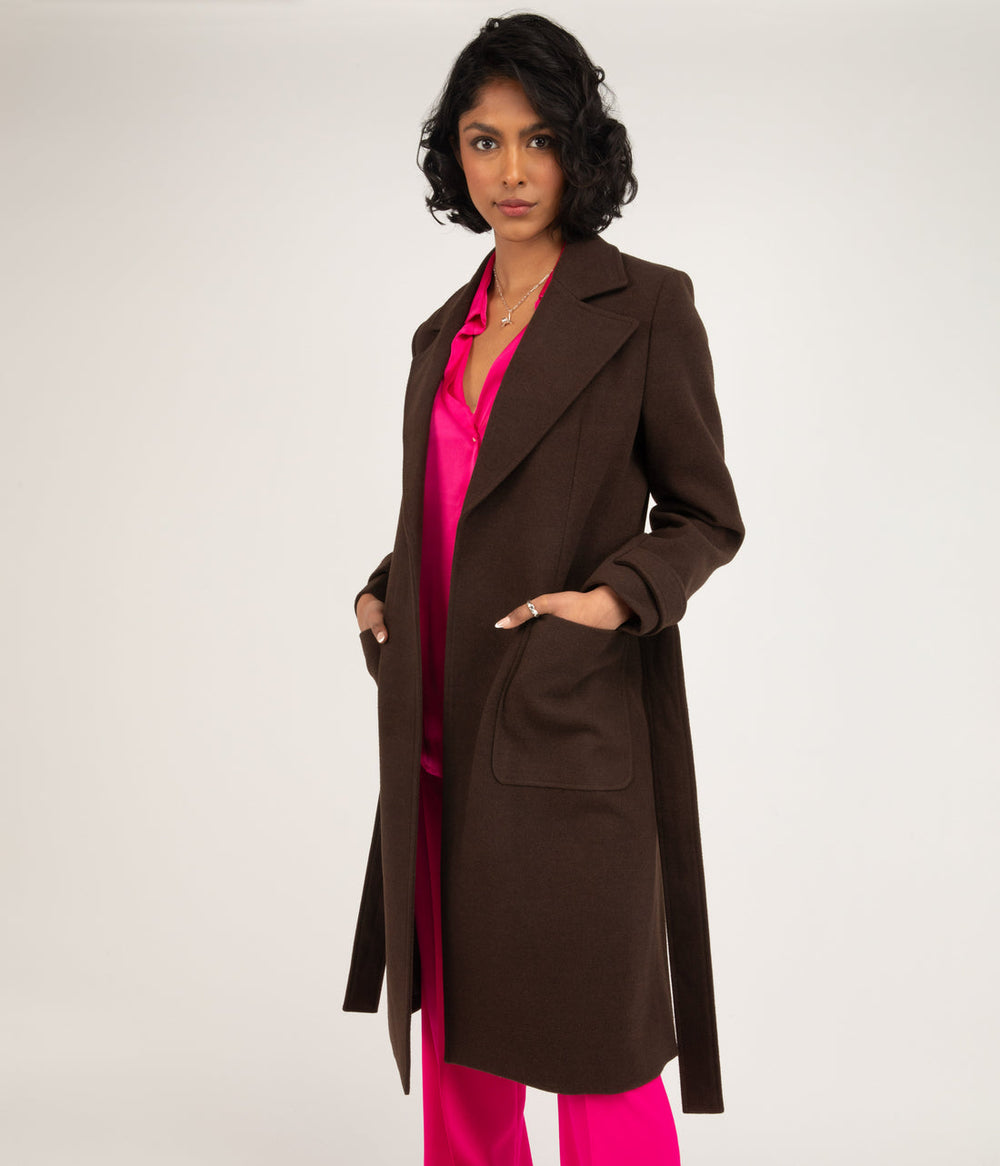 EVIE Women's Vegan Wool Coat Matt & Nat Women|Sale