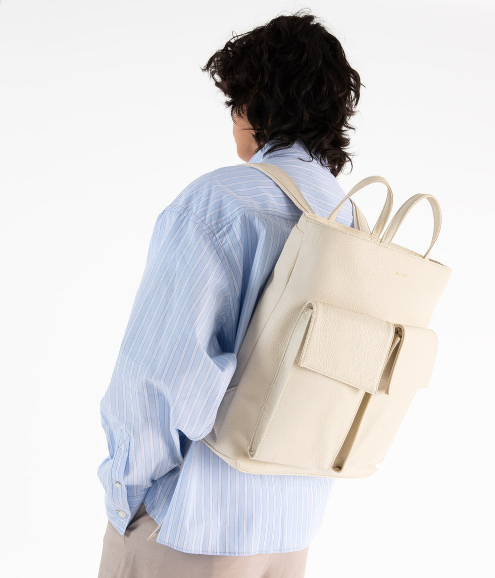 MYRON Vegan Backpack - Grain Matt & Nat Men|Women|Sale