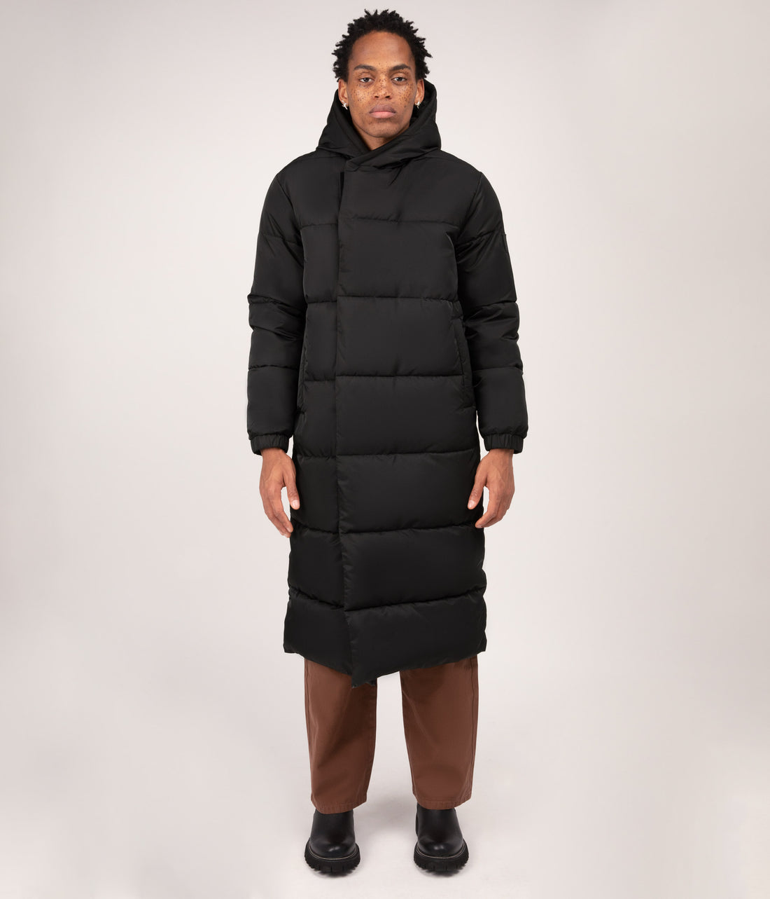 BERTAN Men's Vegan Puffer Coat Matt & Nat Men|Sale