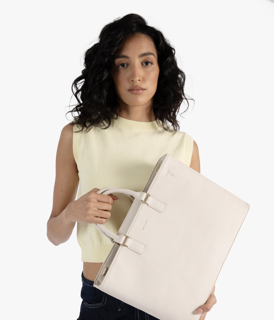 SEVYN Vegan Satchel - Grain Matt & Nat Women|New Arrivals|Sale