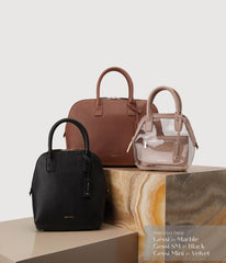 GESSI SMALL Vegan Satchel - PVC Matt & Nat Women|Sale