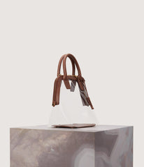 GESSI SMALL Vegan Satchel - PVC Matt & Nat Women|Sale