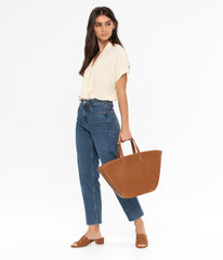 LEEF Large Vegan Tote Bag - Vintage Matt & Nat Women