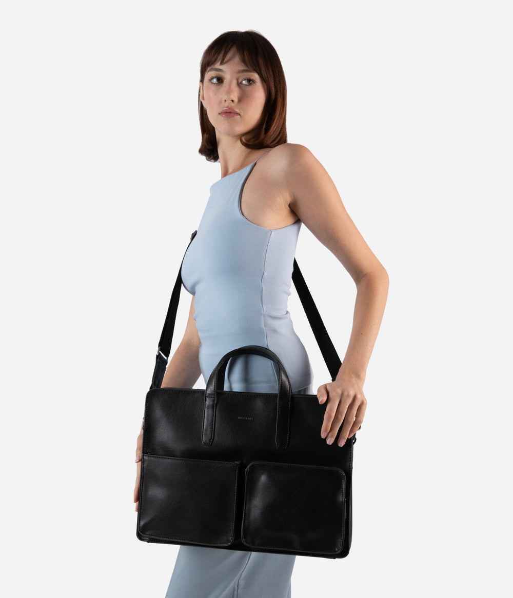 SOREN Vegan Briefcase - Vintage Matt & Nat Women|Men