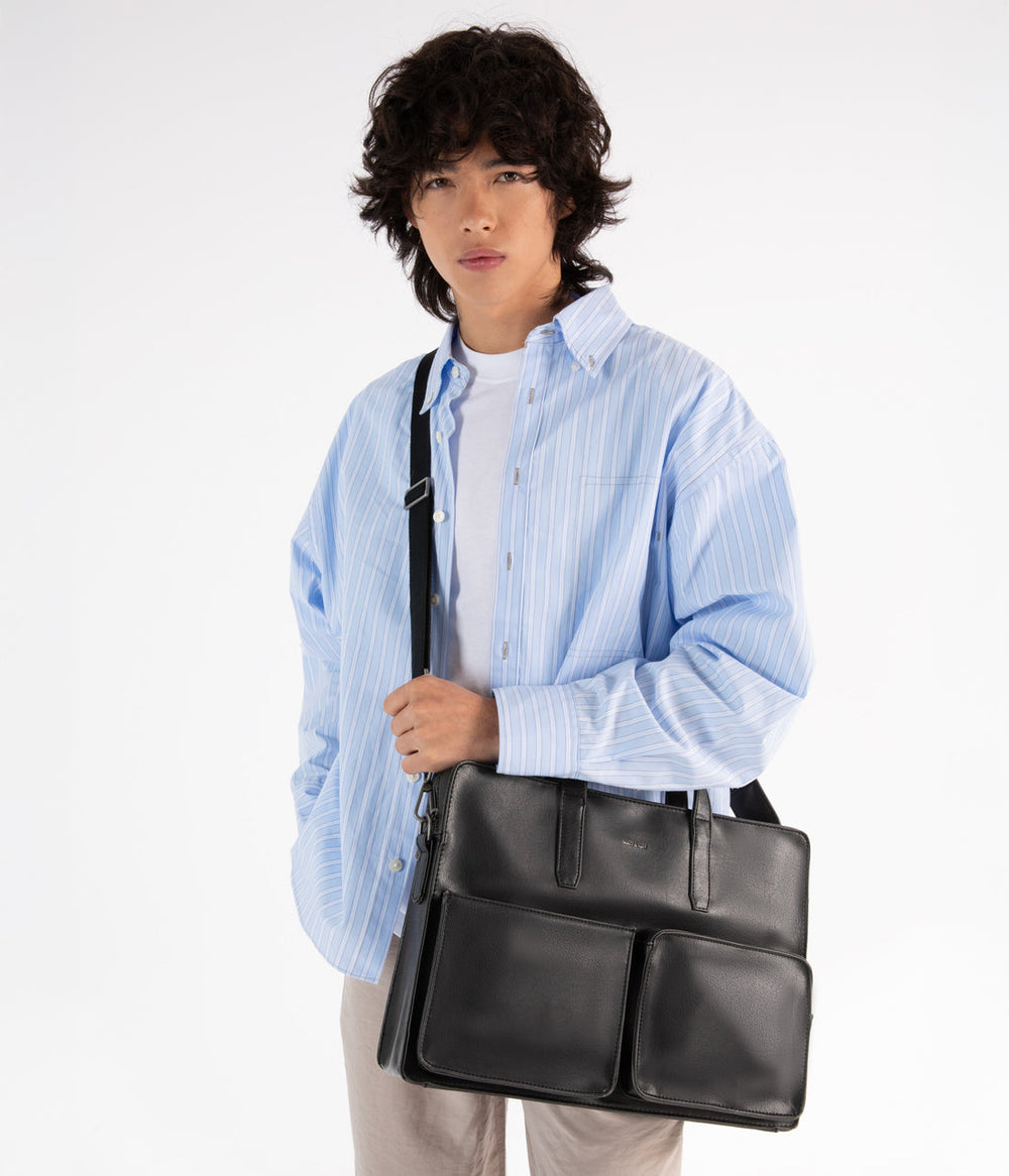 SOREN Vegan Briefcase - Vintage Matt & Nat Women|Men
