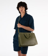 DAVID Vegan Briefcase - Vintage Matt & Nat Women|Men