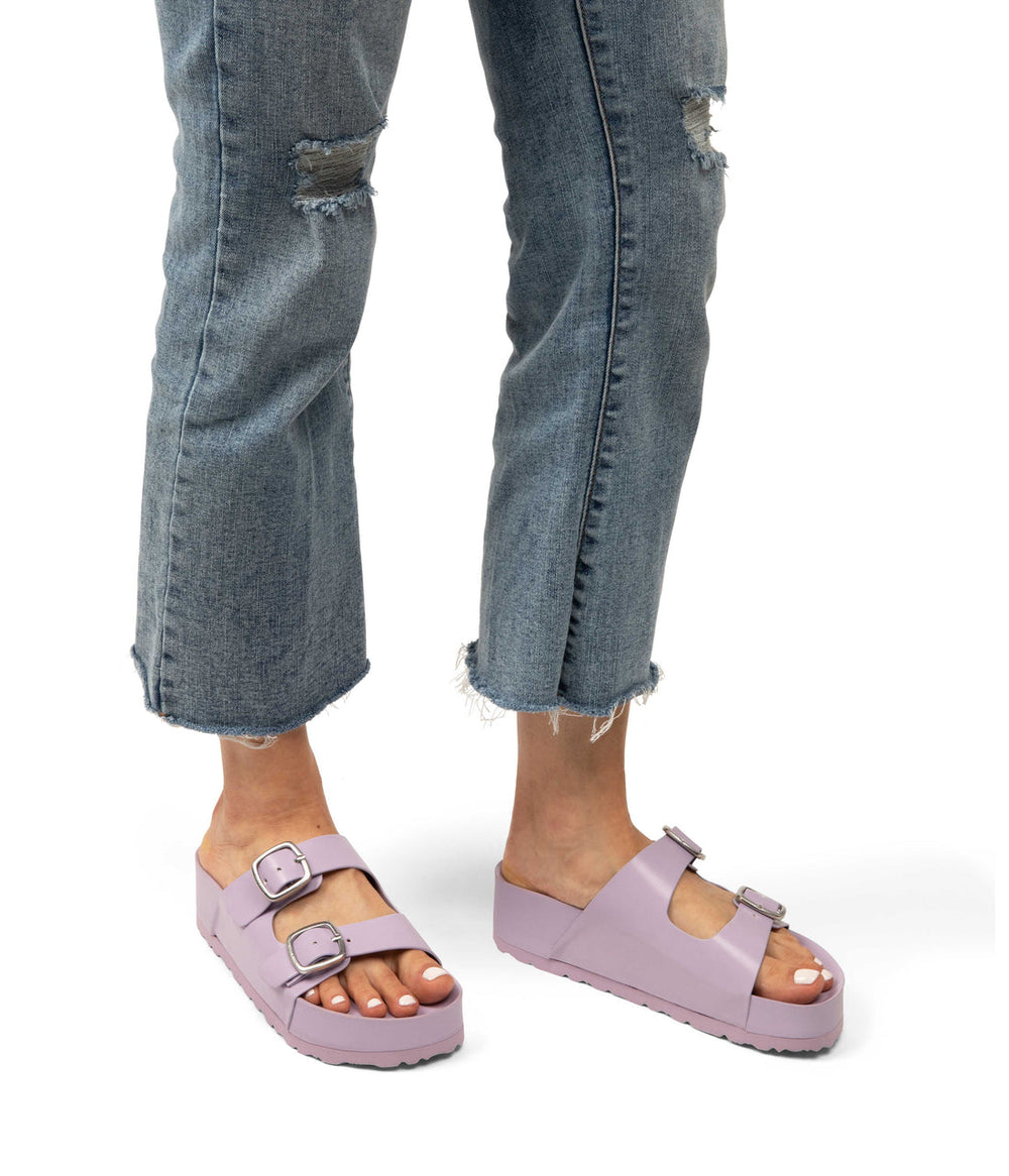 OLAYA Women's Vegan Sandals With Double Straps Matt & Nat Women|Sale