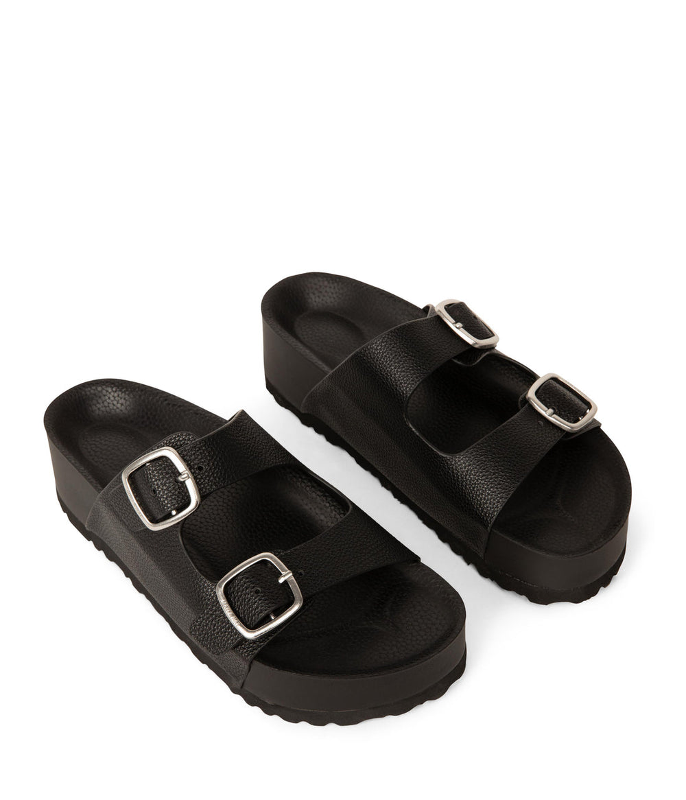 OLAYA Women's Vegan Sandals With Double Straps Matt & Nat Women|Sale