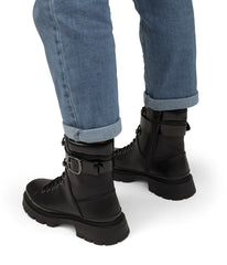 TOMEI Women's Vegan Combat Boots Matt & Nat Women