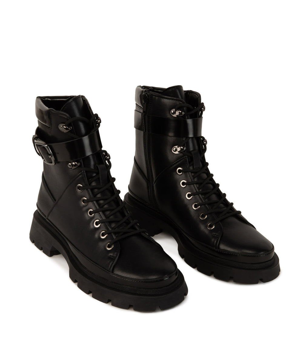 TOMEI Women's Vegan Combat Boots Matt & Nat Women