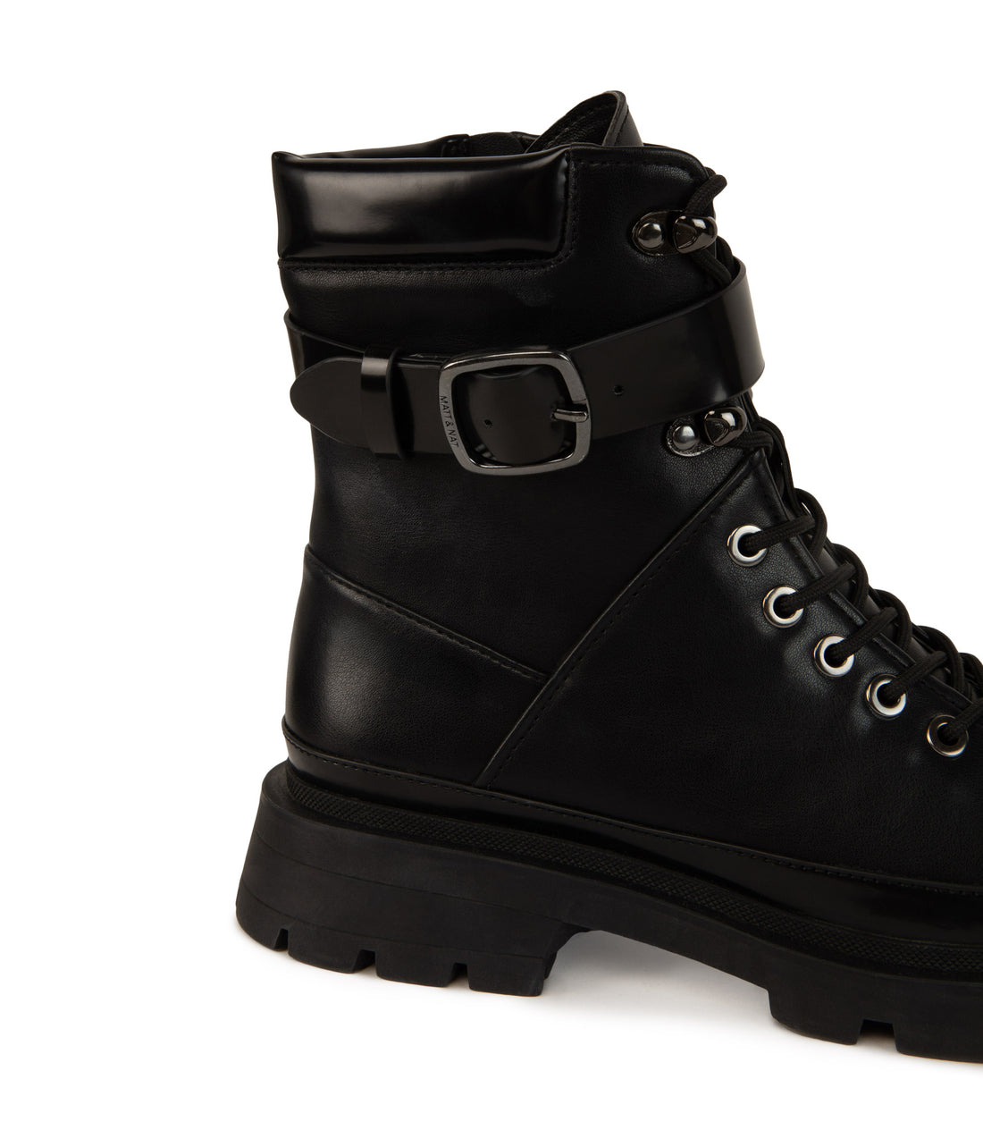 TOMEI Women's Vegan Combat Boots Matt & Nat Women