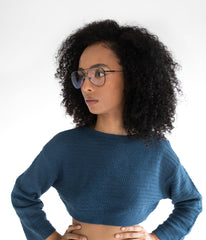 HIMARI-3 Recycled Aviator Reading Glasses Matt & Nat Women|Sale