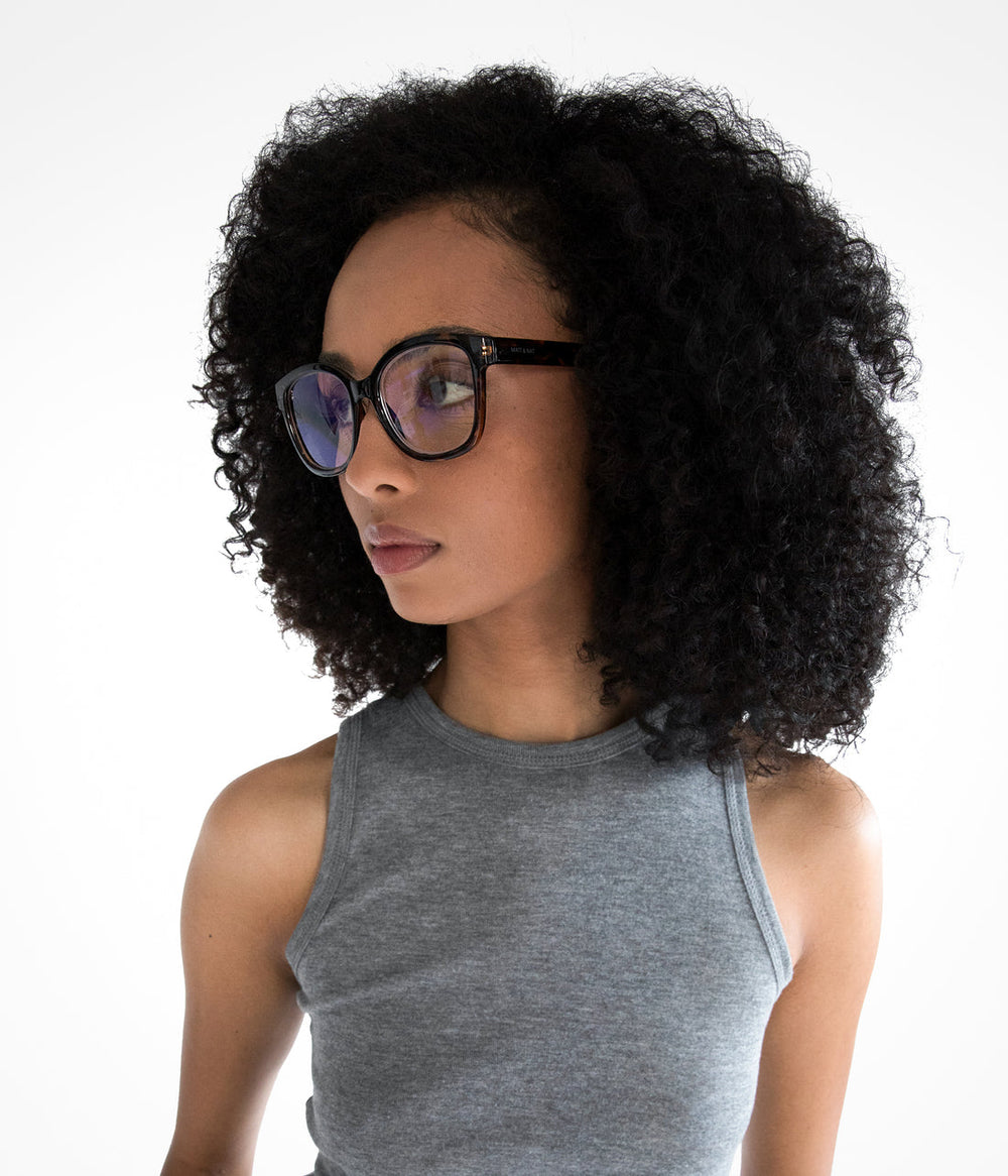 CHARLET-3 Recycled Wayfarer Reading Glasses Matt & Nat Women|Sale