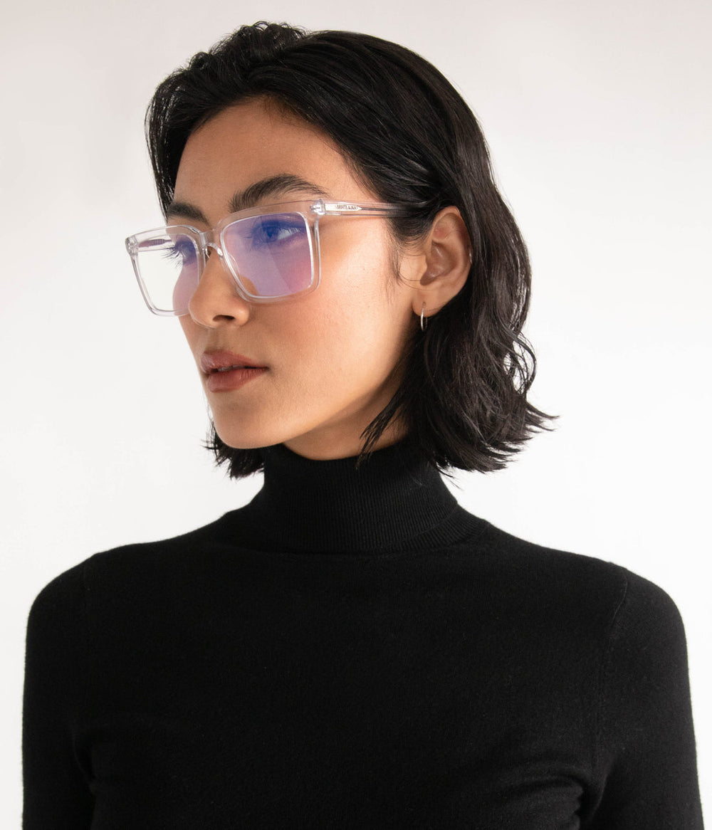 AMINE-3 Recycled Square Reading Glasses Matt & Nat Women|Sale