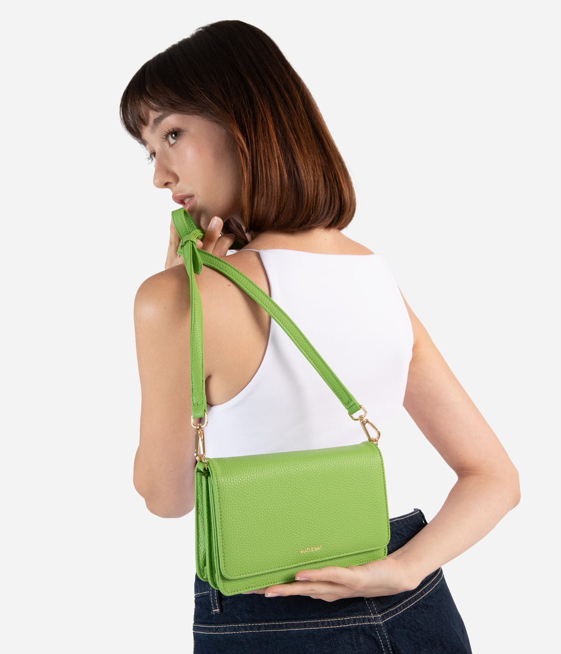 BEE Vegan Crossbody Bag - Grain Matt & Nat Women|Sale|New Arrivals