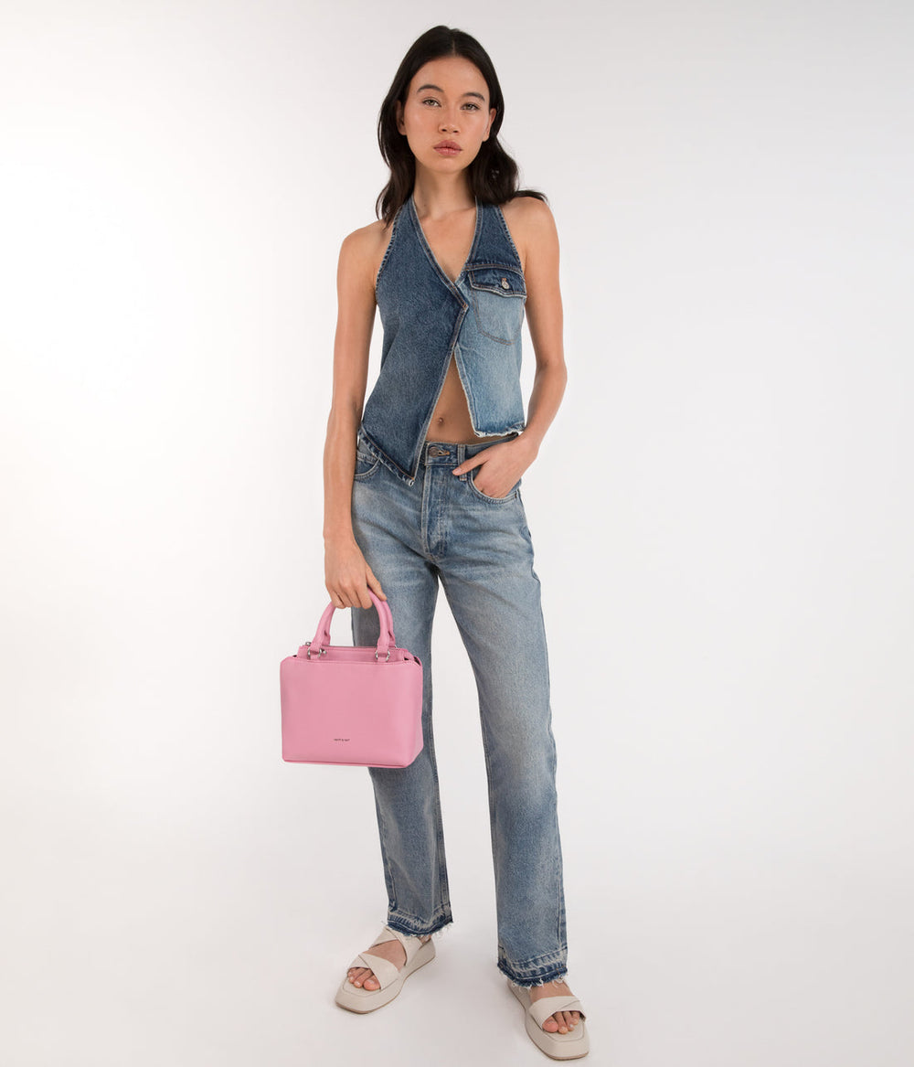 ATHENA Small Vegan Satchel - Sol Matt & Nat Women|Sale