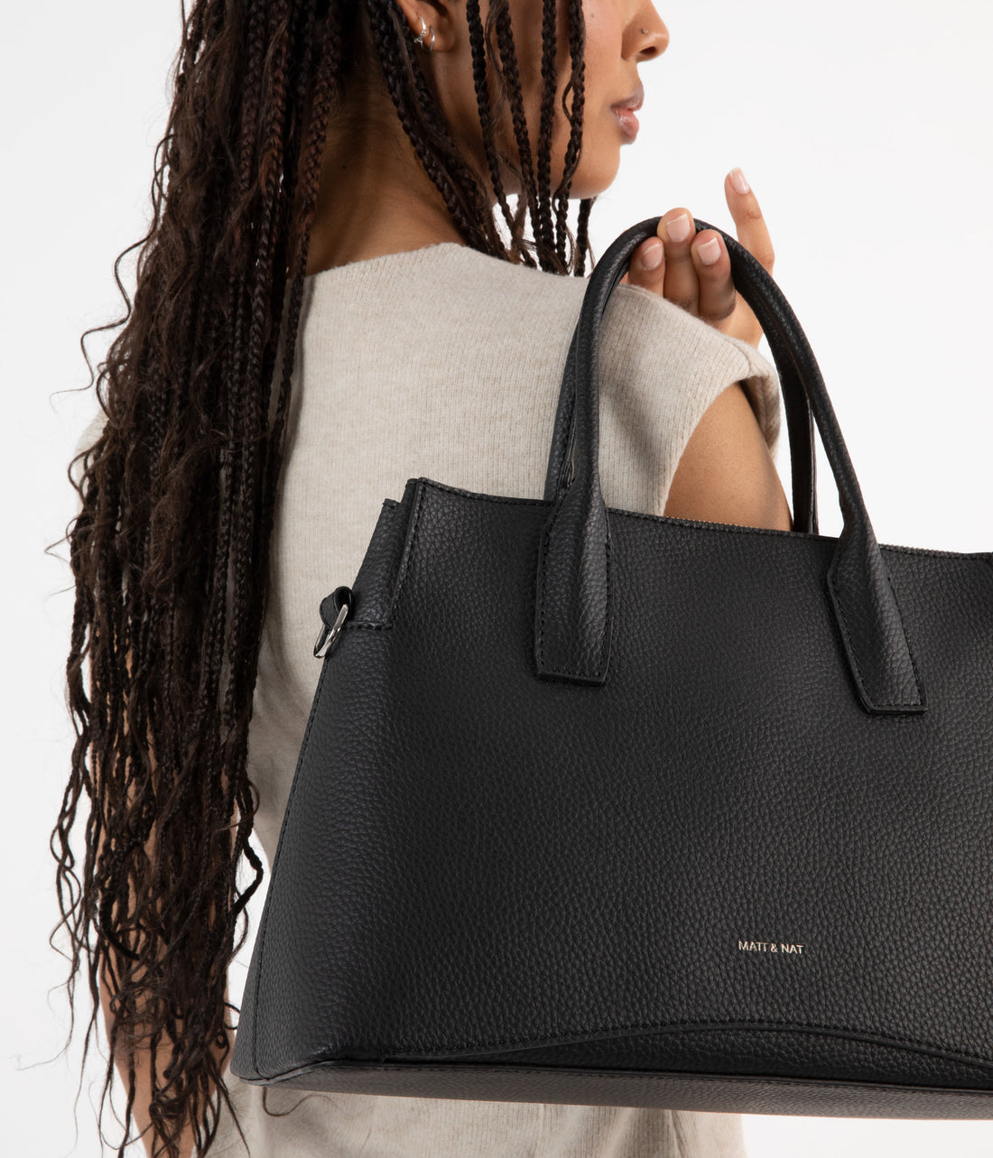 NEVADA Vegan Satchel - Purity Matt & Nat Women|Sale