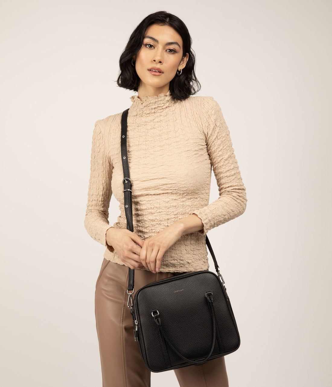SABBILG Vegan Satchel - Purity Matt & Nat Women|Sale