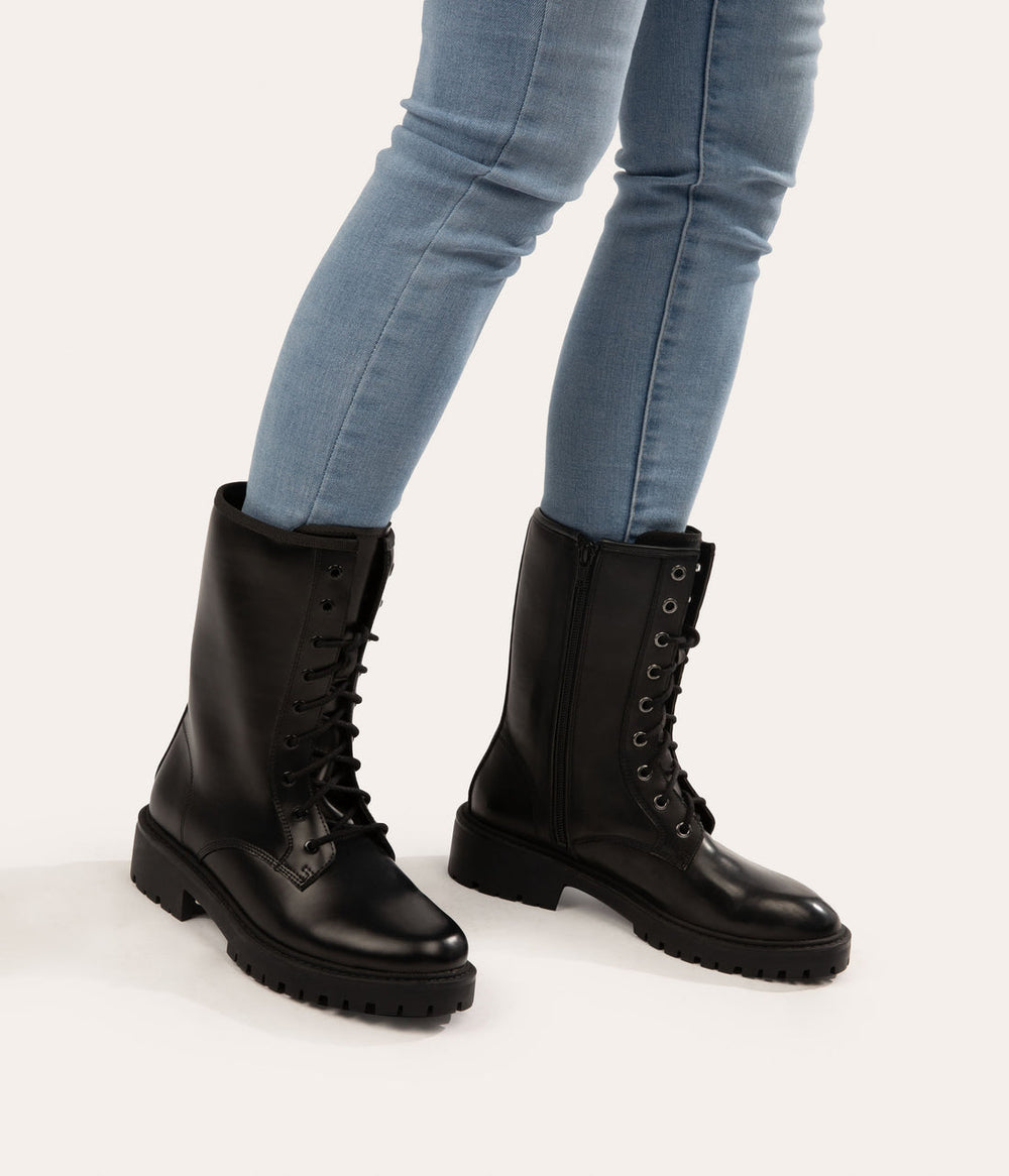 REM Women's Vegan Combat Boots Matt & Nat Women|Sale