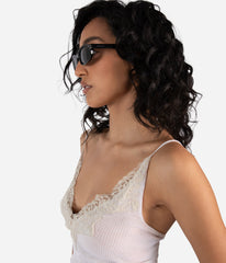 AKE Oval Recycled Sunglasses Matt & Nat Women